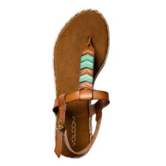 Volcom Trails Beachy Strappy Flat Sandals - Picture 3 of 5